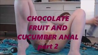 Gingerspyce Chocolate Fruit And Cucumber Anal Pt2 - Web