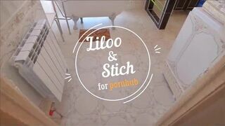 LilooStich - Stay Home and Fuck¡♡hard Sex in the Bathro