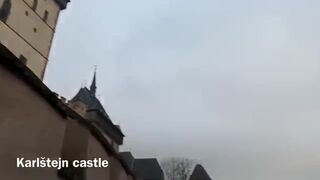 Extreme BlowJob Nearby Historic Castle we almost got Ca