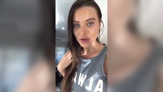 Lana Rhoades anal fingering snapchat premium porn videos