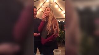 Nicole Aniston - Outdoor Canopy Smoking Sex