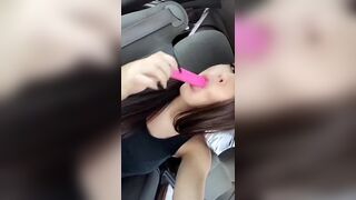 Rainey James pink vib car show snapchat free