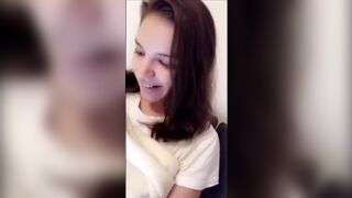 Alinka Hennessy girls bathroom show snapchat free