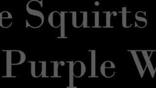 Chloesells purple wand masturbation squirt ending – Toys, Moaning Fetish