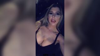 Andie Adams pussy fingering night car snapchat free