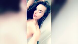 Alisson Parker shower teasing with purple vib pussy pleasure snapchat free