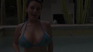 Sophie Dee Sheer bikini shoot - OnlyFans free porn