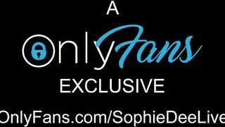 Sophie Dee bra panties bed - OnlyFans free porn