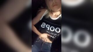 Andie Adams dildo masturbation car snapchat free