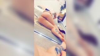 Softerroses creamy pussy masturbation booty spreading snapchat free