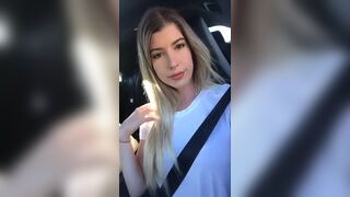 Andie Adams public car twerking dildo masturbating snapchat free