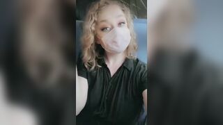 Sarah Calanthe flashing my big boobs public snapchat premium porn videos