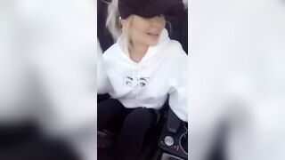 Layna Boo public car pussy masturbating snapchat free