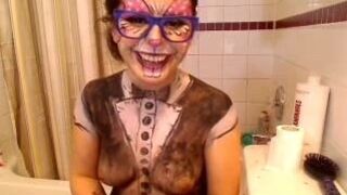 Kickaz naked in bath tub MFC cam girl webcam free video