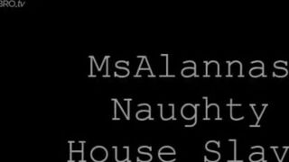 HunnyBear Ms Alannas Naughty House Slave ManyVids Gg Strap-On Sex