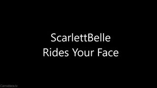 Scarlettbelle face sitting