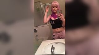 Daizha Morgann – Showing off new haircut and bathtime tease – Premium Snapchat Leak