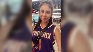 Violet summers another win so I got to finger my pussy in public the suns stadium snapchat premium 2021/11/12 xxx porn videos