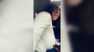Ana lorde dildo masturbation in car snapchat xxx porn videos