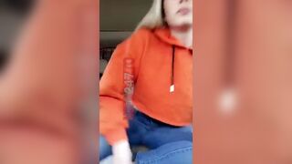 Aria Rayne 10 minutes outdoor in car masturbation snapchat premium porn videos