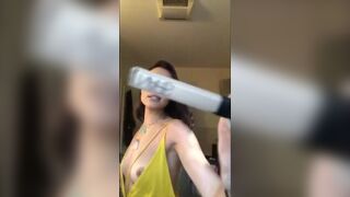 Olivia culpo nipple slip instagram live xxx videos