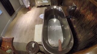 Anastasiaxxx89 Spycam Double Dong Bathtub Fun