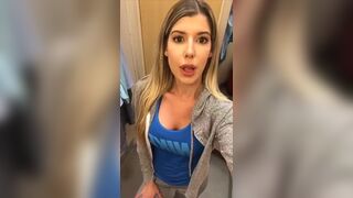 Andie Adams dressing room masturbation snapchat premium porn videos