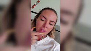 Christy Mack Stopped by my workshop and started to get a little naughty onlyfans porn videos