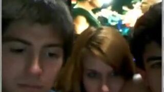 Teen Web Cam Threesome On Webcam
