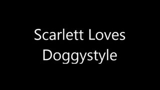 Scarlettbelle doggystyle and facial