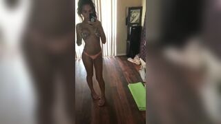 Apudssara – Showing off her body and tits nude video – Innocent instagram thot