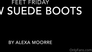 Alexamoorre feetfriday suede boots