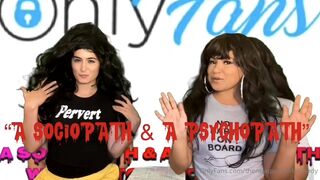 Thenewqueenofcomedy a sociopath a psychopath ep 18 with ratchetta angie snarkybrunette leave topic xxx onlyfans porn video
