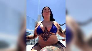 Dreaalexa cam stream started at oily fun at the la pool anyone who leaves a tip xxx onlyfans porn video