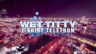 BabyGotBoobs 13.12.12 Ashley Graham Alex Chance And Noelle Easton Wet Titty T-Shirt Telethon