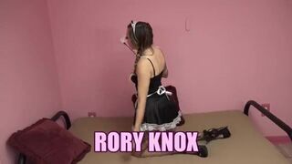 Naughty Maid Rory Knox Lifts Up Her Uniform And Bangs T