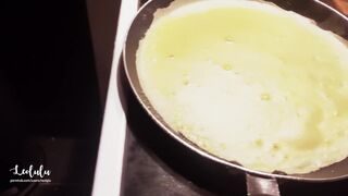 Intimate Blowjob and Quickie while Making Crepes - Amateur Couple LeoLulu
