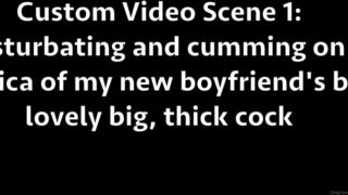 Cuckoldcoupleplus1 Custom Video Scene 1 Masturbating & Cumming On A Replica Of My Boyfirend S Cock While I xxx onlyfans porn videos