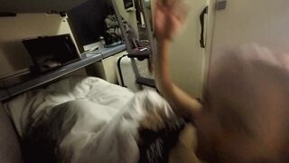 Mariah leonne train masturbate suck stranger xxx porn video