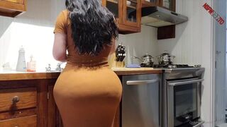 Crystal lust groped & fucked in the kitchen xxx porn videos