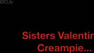 Sydney Harwin - Sisters Valentines Creampie