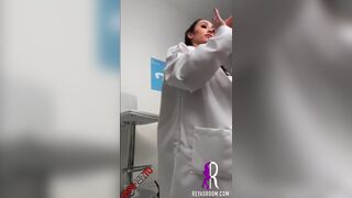 Reya Sunshine BTS preview of one of me treating a recent patient onlyfans porn videos