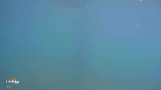 CutieGingerRussian - Teen Swimming Naked in the Sea Und