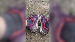 Usedrunningsock still hot & muddy out there. xxx onlyfans porn videos