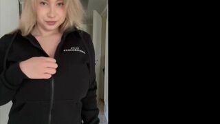 Missparaskeva sending a 1 minute long clip to your dms of me unzipping my jacket to show you how much i xxx onlyfans porn videos