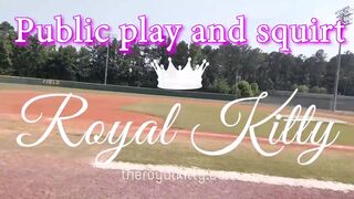 Theroyalkitty Baseball Field Squirt Part 1 Flashing This Phat Ass & This Phat Pussy Before I Fuck It xxx onlyfans porn videos