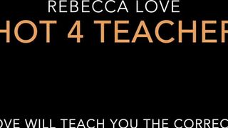 Rebecca Love hot teacher porn videos