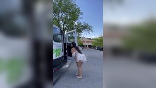 Victoryaxo gets fuck doggystyle in public by BBC