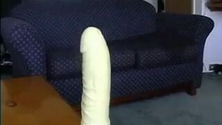 Erbse01 - Homemade Dildo Masturbation