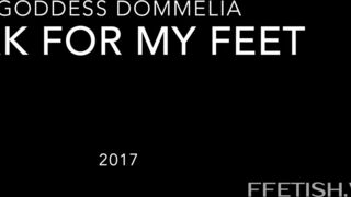 Dommelia - Jerk For My Feet xxx video